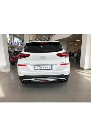 Hyundai Tucson Arka Tampon Koruması Difüzör 2018-2021