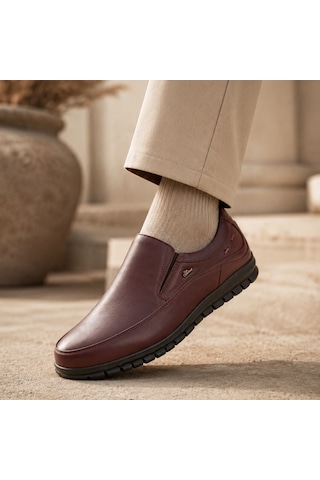 Dr. Comfort Dr.comfort Dr.7900 Erkek Topuk Dikeni Ayakkabısı Hakiki Vejetal Deri, Anatomik Kauçuk Taban, El Yapımı Ortopedik Konfor Ayakkabısı Kahverengi