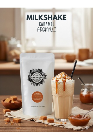Milkshake Karamel Aromalı 1000gr 1 KG