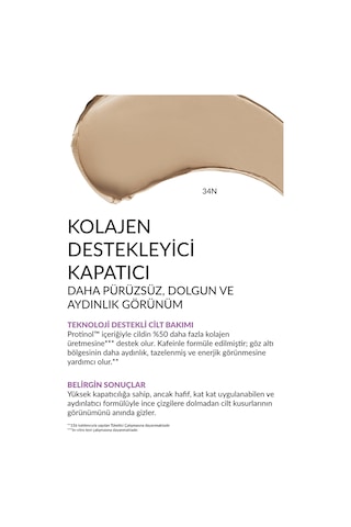 Avon Anew Düzgünleştirici Ve Tazeleyici Likit Kapatıcı 12 ML 34n Medium Tan 0