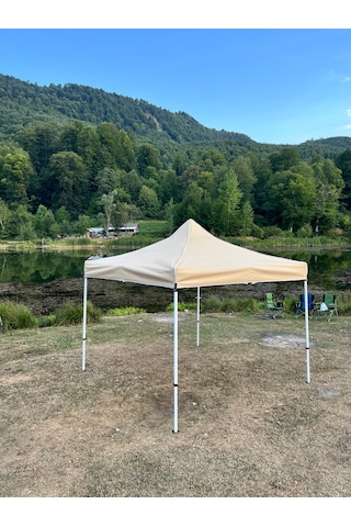 Atabay Outdoor Gazebo Tente Üst Kumaşı Krem