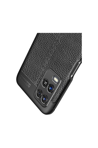 Oppo A54 4G Kılıf Deri Tarzı Niss Silikon Case