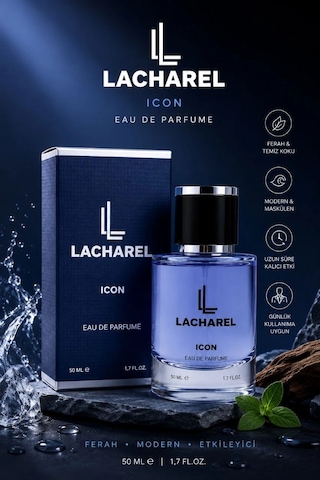 Lacharel Icon Ve Edge 2'li Erkek Parfüm Seti Eau De Parfum 2x50 Ml Diğer