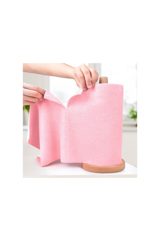 Fosenze 20 Adet Yeniden Kullanılabilir Mikrofiber Temizlik Bezi Pembe - Mutfak, Araba, Tabak Ve Hassas Yüzeyler İçin Tüylü Olmayan, Yıkama Uygun