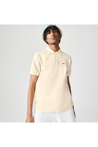Lacoste Erkek Klasik Pike Kumaş Polo T-shirt Füme