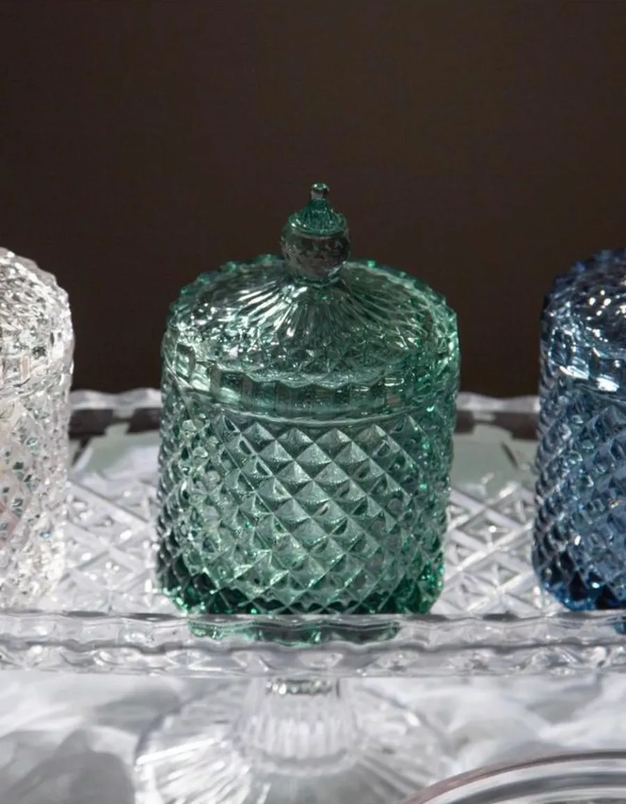 Lefard "dıamant" Şekerlik 250 Ml Kapaklı Cam 178969490