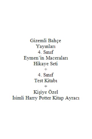 4. Sınıf Hikaye Kitabı Seti Gizemli Bahçe Yayınları Kitap Kurdu Eymen'in Maceraları + 4. Kişiye Okul Çağı Çocuk Kitapları 52447371