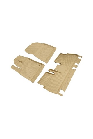 Opel Combo 2019- 4D Paspas Araca Özel Kenar Bariyerli Kauçuk A+ Siyah