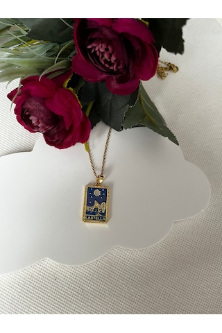 Çelik Vintage Kolye Gold