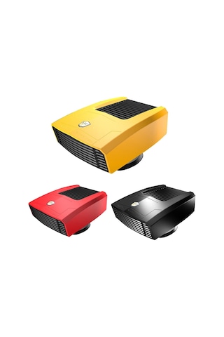 8265 Araca Monte Soğutma Ve Isıtma Fanı Buğu Çözücü 24v Siyah