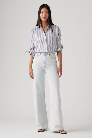 Levi's Ribcage Wide Leg Tr Be Prepared Light Indigo Kadın Jean-14150 Açık Mavi