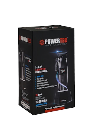 Powertec Tr-4646 & Tr-2626 Profesyonel Tıraş Makinesi 2'li Set Erkek Bakım Seti