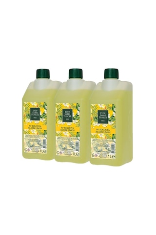 Eyüp Sabri Tuncer Klasik Limon Kolonyası Yedek Şişe 1 Litre X 3 Adet 7691237074056