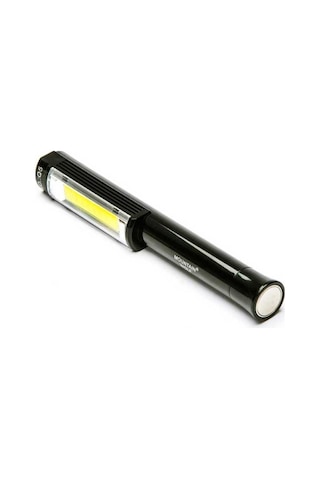 Mıknatıslı 3 Fonksiyon Led El Feneri Pilli N11.598 Siyah