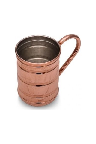 Turna Bakır Iskoç Bardak Düz 380 ML Kırmızı Turna0489-1