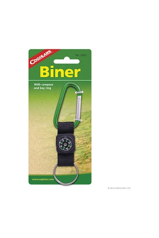 Coghlans Pusulalı Anahtarlıklı Karabina 6mm