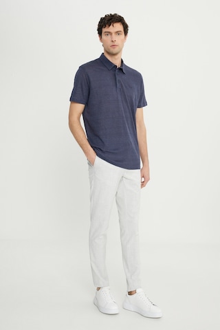 AC&Co / Altınyıldız Classics Erkek Lacı %100 Keten Slim Fit Dar Kesim Polo Yaka Tişört Lacı