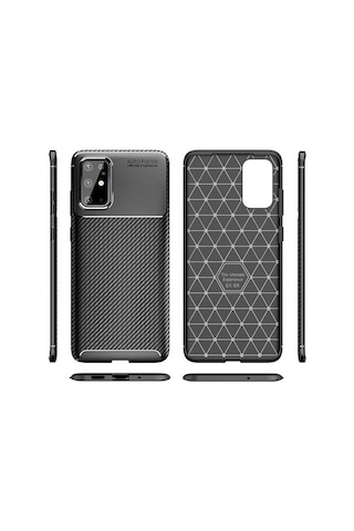 Galaxy S20 Plus Kılıf Zore Negro Silikon Kapak Kahverengi