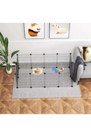 Hodbehod 12 Panel Hayvan Oyun Kafesi Kedi Kuş Evcil Hayvan