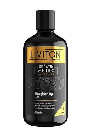 Liviton Professional Saç Düzleştirici ve Keratin Bakım Seti 500 ML