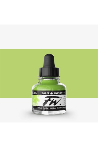Daler Rowney Fw Ink Akrilik Mürekkep 29.5 Ml Light Green 348 Diğer