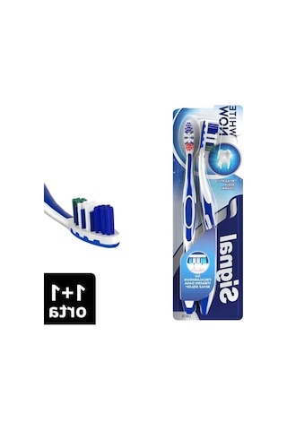 Orta Diş Fırçası - 2'li 1+1 Beyaz