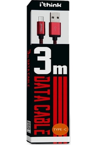 iThink Gold Kablo 3 Metre K30C TYPE-C