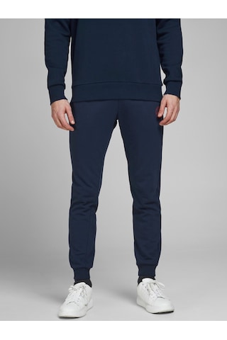 Jack & Jones Lastikli Paça Lacivert Erkek Eşofman Altı 12165322