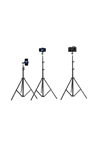 Ensiga Mega Paket Bluetooth Kumandalı 10inç Rıng Lıght Youtuber Tıktok Led Telefon Tutacaklı 2.1mt Trıpod