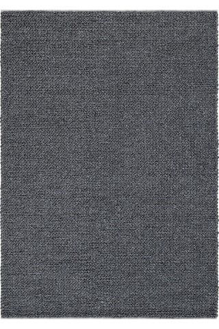 Eko Halı Jade Basketweave Antrasit Naturel Doğal Yün Kazak Örgü Desenli El Dokuma Örgü Halı Antrasit