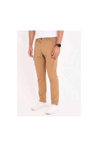 Outdo Erkek Taktik Pantolon Su İtici Likralı Yazlık Outdoor Esnek Rahat Dayanıklı Turuncu Turuncu