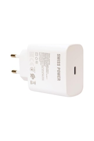 Swiss SWS-S1W Power 45 W Type-C Pd Hızlı Şarj Adaptörü Beyaz