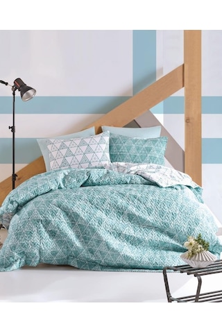 Cotton Box Ranforce Minimal Complete Set Tek Kişilik Sole Mint