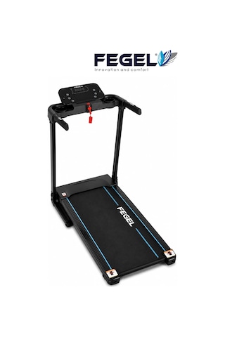 Fegel FG-12 Manuel Eğimli FitShow Destekli Bluetooth Hoparlörlü Katlanabilir Koşu Bandı
