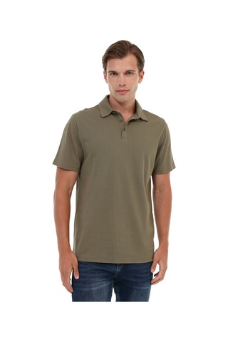 Kinetix Mb Legato 12bs501 Haki Erkek Polo Yaka Kısa Kol T-shirt 000000000102203788