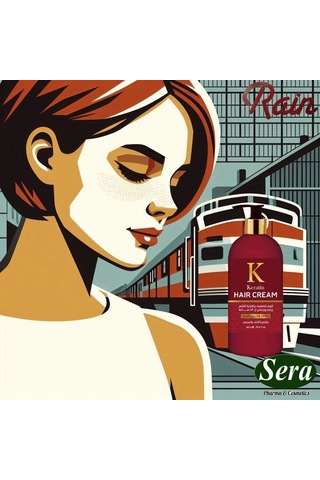 Rain Protein & Argan Saç Kremi 800 ML + Keratin Saç Kremi 500 ML