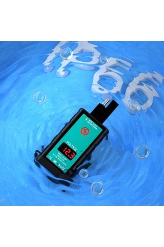 Neevoyu Motosiklet Usb Şarj Cihazı Qc3.0, Dc12-24v, Voltmetre + Anahtar + Sae Bağlantı, 1.4m Ot Kablo, 5v3.4a/9v2.5a/12v2a Çıkış