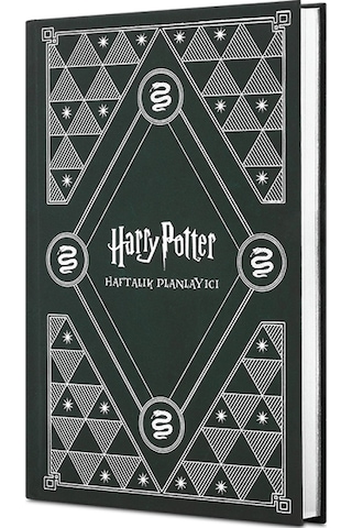 Mabbels Mösyö Taha Harry Potter Haftalık Ajanda Slytherin Çok Renkli