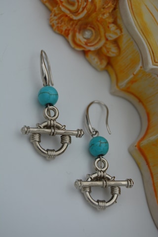 Stoneagejewellery Stoneage Özel Tasarim Küpe N11.88553 Gri