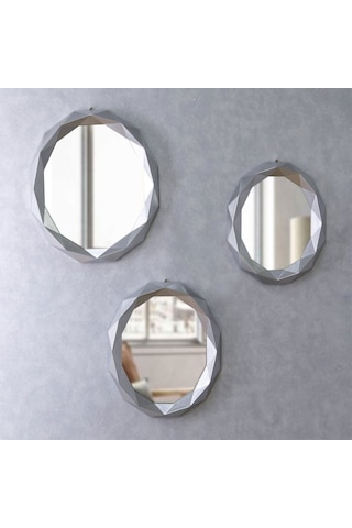 Sortie 3'Lü Ayna Gümüş(553197130) Gümüş