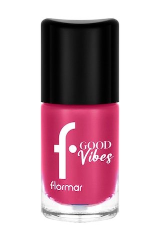 Flormar Good Vibes Yüksek Pigmentli & Parlak Bitişli Nefes Alabilen Oje 009 Landof Exotic Fruits