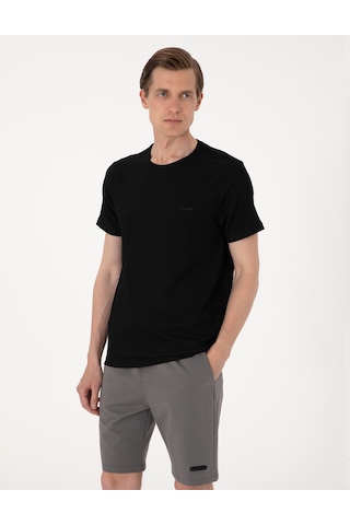 Pierre Cardin Erkek Siyah Tişört 50306802-vr046 Siyah