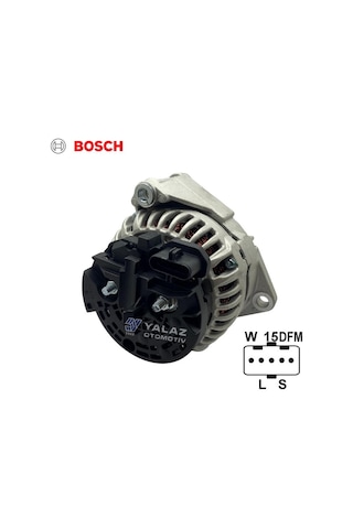 Bosch 24v Alternatör Dinamo 110 A 5 Fiş Soketli W-l-15-s-dfm Man Tga/tgl/tgm/tgs