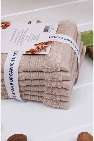Baveno Indigo Ağacı Bitkisel Organik Boyama 6'lı 33x33 Havlu