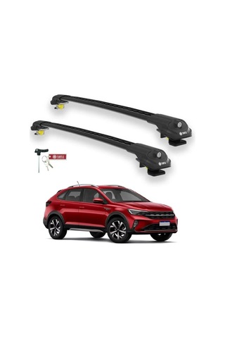 Turtle Volkswagen Nivus 2021-2025 Ara Atkı Air1 Siyah