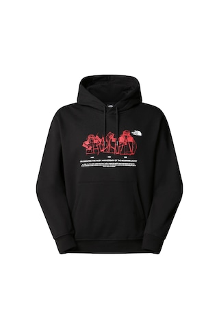 The North Face U Mnt Annıversary Relaxed Crew Kapşonlu Swetşört Nf0a8dn7jk31 Siyah