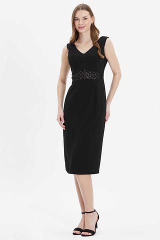 Selen Kadın Elbise 25ysl7584 Siyah