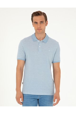 Pierre Cardin Erkek Mavi Tişört 50297406-vr036 Mavi