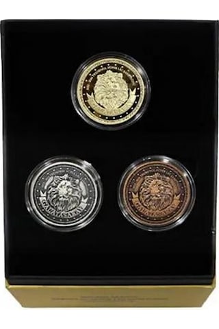 Agakulche Galatasaray 24. Şampiyonluk Gümüş Sikke Coin Para Seti