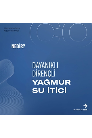 Gyeon Q² View Evo Cam Su İtici Yağmur Kaydırıcı Seramik Kaplama -